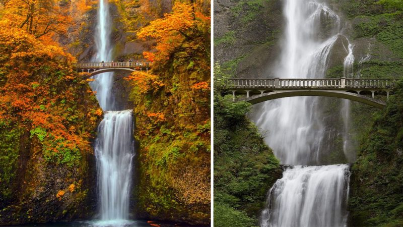 Multnomah Falls: Oregon Breathtaking Natural Wonder