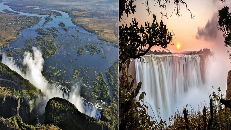 “Victoria Falls: A Majestic Wonder of Zimbabwe’s Natural Beauty”