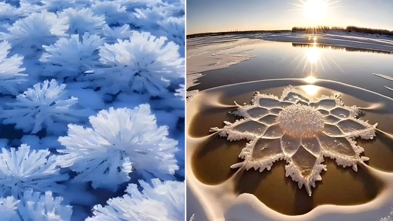 Nature’s Icy Blossoms: Exploring the Enchanting World of Ice Flowers