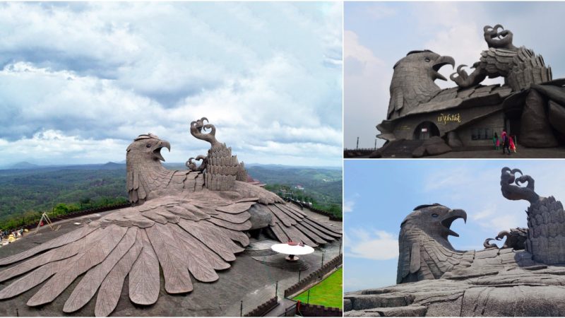 Explore the Magnificent Jatayu Earth’s Center in Kerala, India – Housing the World’s Largest Avian Sculpture!