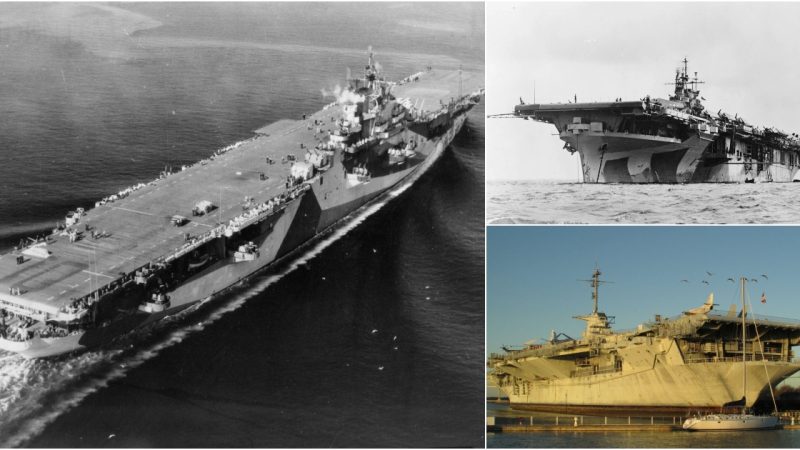 Essex-class aircraft carrier USS Yorktown (CV-10) – 1944 vs 2024